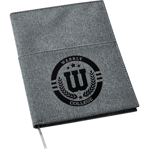 5" x 7" FSC® Mix Canvas Pocket Refillable Notebook - 5" x 7" FSC® Mix Canvas Pocket Refillable Notebook - Image 4 of 33