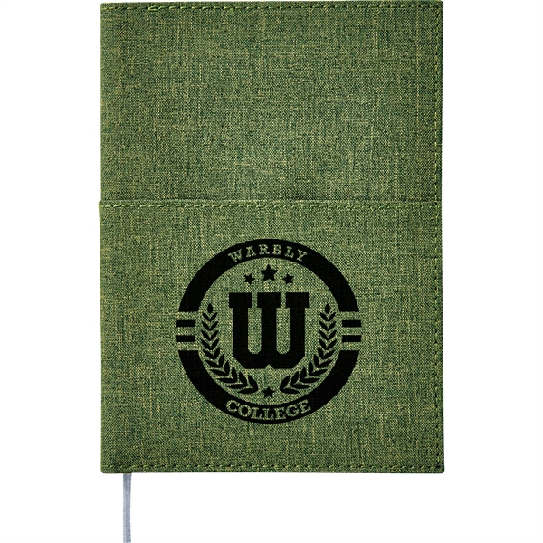 5" x 7" FSC® Mix Canvas Pocket Refillable Notebook - 5" x 7" FSC® Mix Canvas Pocket Refillable Notebook - Image 8 of 33