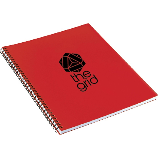 8.5" x 11" FSC® Mix Lg Business Spiral Notebook - 8.5" x 11" FSC® Mix Lg Business Spiral Notebook - Image 19 of 20