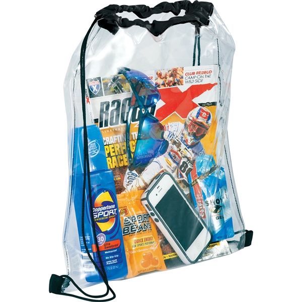 Rally Clear Drawstring Bag - Rally Clear Drawstring Bag - Image 3 of 36