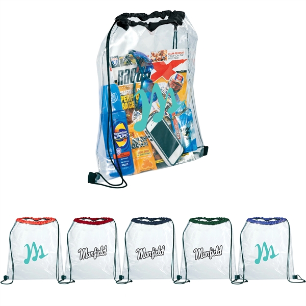 Rally Clear Drawstring Bag - Rally Clear Drawstring Bag - Image 4 of 36