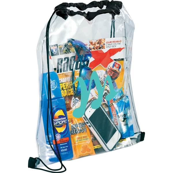 Rally Clear Drawstring Bag - Rally Clear Drawstring Bag - Image 6 of 36