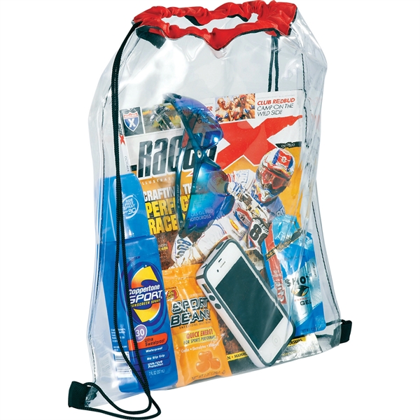 Rally Clear Drawstring Bag - Rally Clear Drawstring Bag - Image 9 of 36