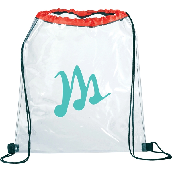 Rally Clear Drawstring Bag - Rally Clear Drawstring Bag - Image 10 of 36