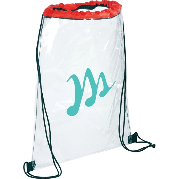 Rally Clear Drawstring Bag - Rally Clear Drawstring Bag - Image 11 of 36