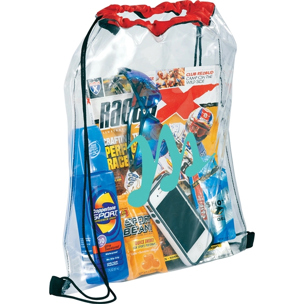 Rally Clear Drawstring Bag - Rally Clear Drawstring Bag - Image 12 of 36