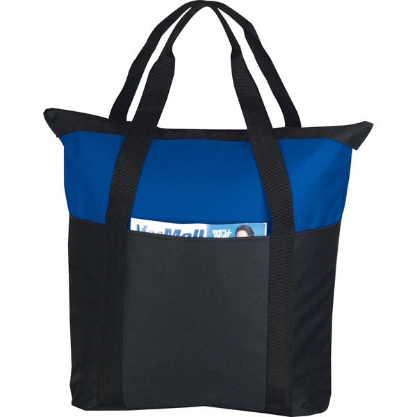 Heavy Duty Zippered Convention Tote - Heavy Duty Zippered Convention Tote - Image 5 of 6