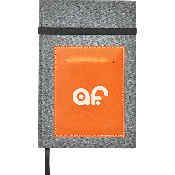 Canvas Vinyl Notebook Plum Grove