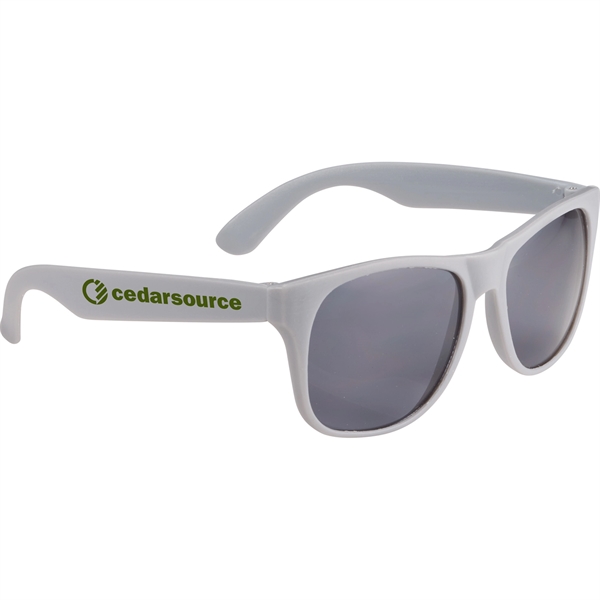 Solid Retro Sunglasses - Solid Retro Sunglasses - Image 6 of 18