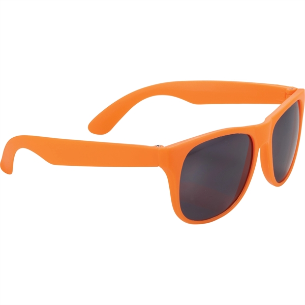 Solid Retro Sunglasses - Solid Retro Sunglasses - Image 9 of 18