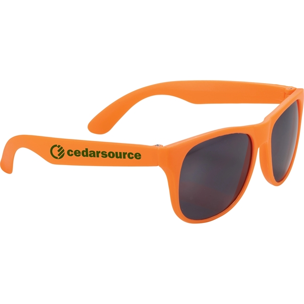 Solid Retro Sunglasses - Solid Retro Sunglasses - Image 10 of 18