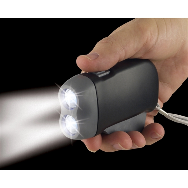 Hand-Powered Flashlight