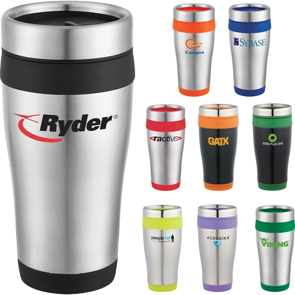 Carmel 16oz Travel Tumbler - Carmel 16oz Travel Tumbler - Image 3 of 31