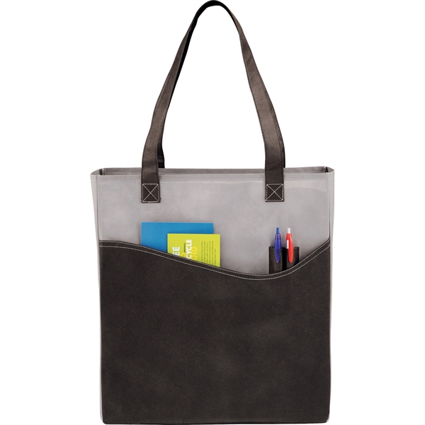 Rivers Pocket Non-Woven Convention Tote - Rivers Pocket Non-Woven Convention Tote - Image 2 of 32