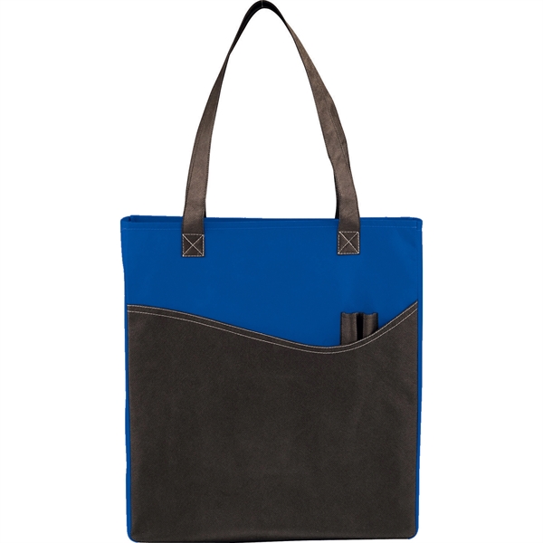 Rivers Pocket Non-Woven Convention Tote - Rivers Pocket Non-Woven Convention Tote - Image 5 of 32