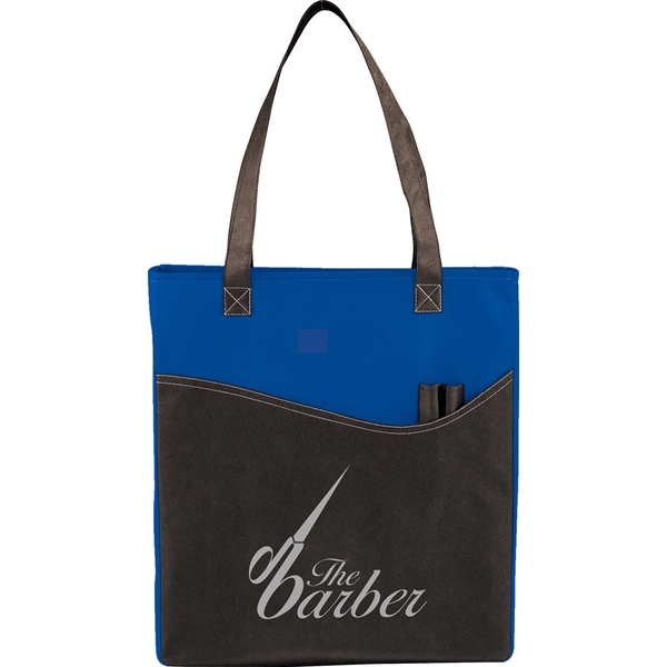 Rivers Pocket Non-Woven Convention Tote - Rivers Pocket Non-Woven Convention Tote - Image 7 of 32