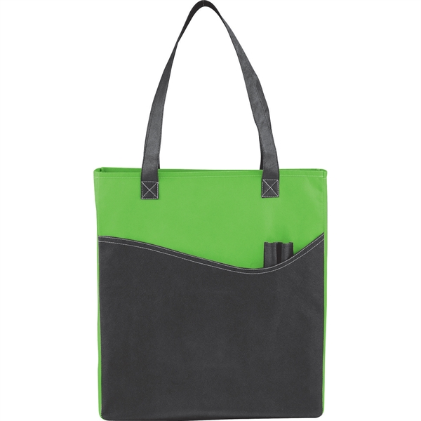 Rivers Pocket Non-Woven Convention Tote - Rivers Pocket Non-Woven Convention Tote - Image 13 of 32