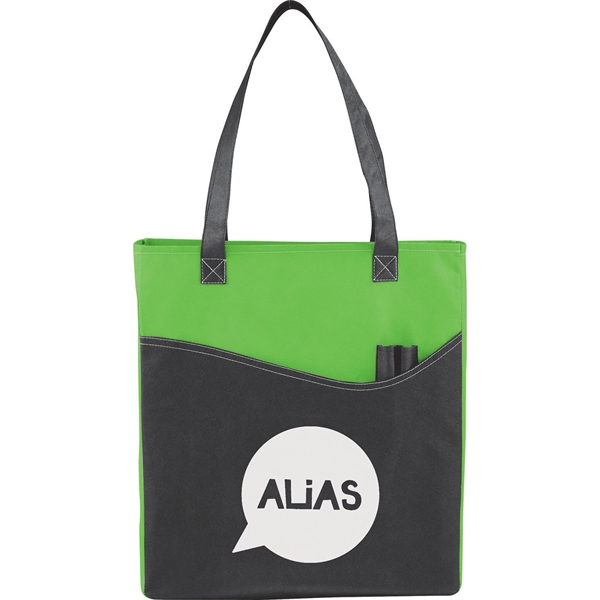 Rivers Pocket Non-Woven Convention Tote - Rivers Pocket Non-Woven Convention Tote - Image 15 of 32