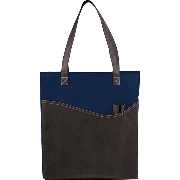 Rivers Pocket Non-Woven Convention Tote - Rivers Pocket Non-Woven Convention Tote - Image 19 of 32