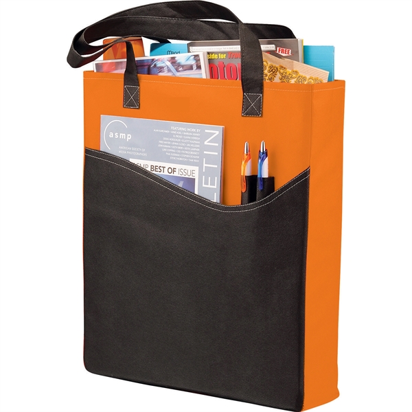 Rivers Pocket Non-Woven Convention Tote - Rivers Pocket Non-Woven Convention Tote - Image 24 of 32