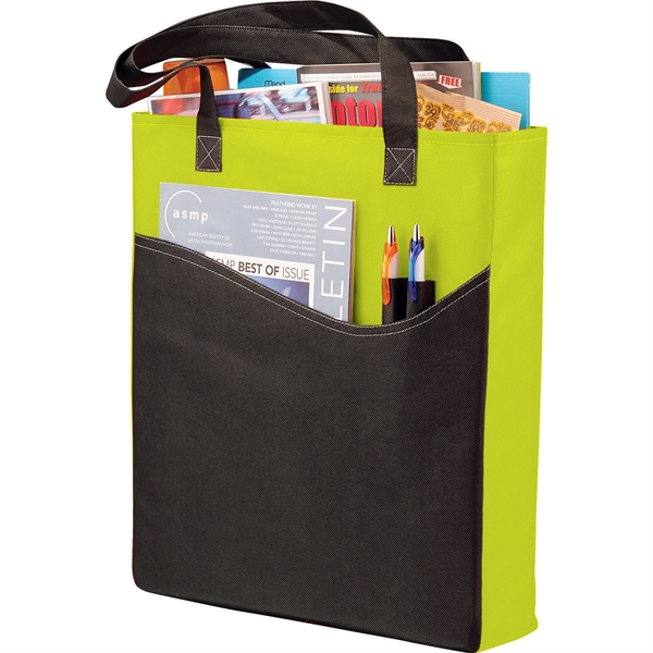 Rivers Pocket Non-Woven Convention Tote - Rivers Pocket Non-Woven Convention Tote - Image 29 of 32