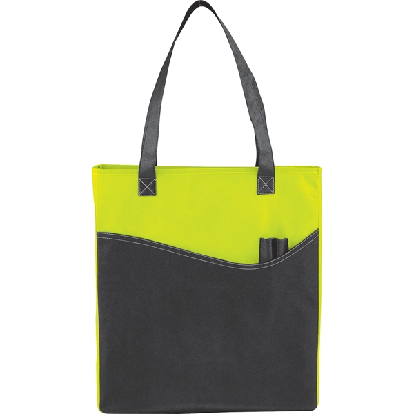 Rivers Pocket Non-Woven Convention Tote - Rivers Pocket Non-Woven Convention Tote - Image 30 of 32