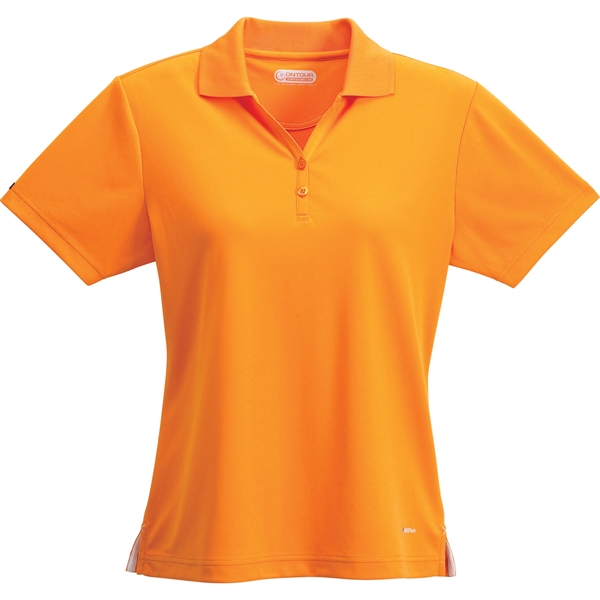 Women's MORENO TEXT MICRO SS POLO - Women's MORENO TEXT MICRO SS POLO - Image 5 of 35