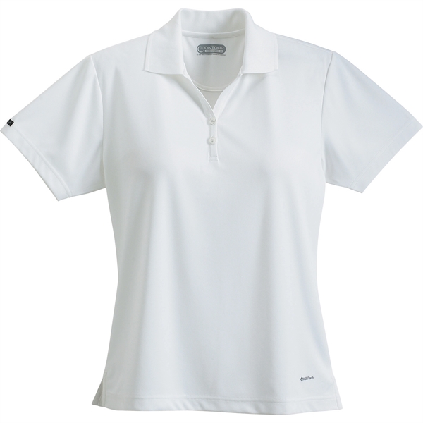 Women's MORENO TEXT MICRO SS POLO - Women's MORENO TEXT MICRO SS POLO - Image 14 of 35