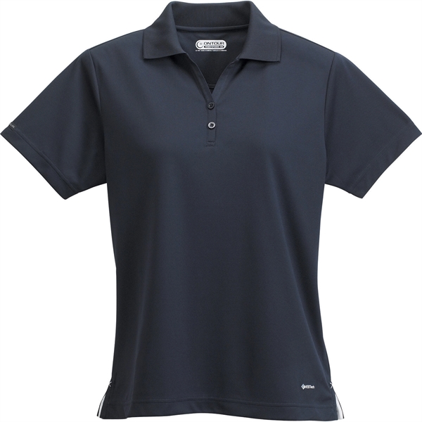 Women's MORENO TEXT MICRO SS POLO - Women's MORENO TEXT MICRO SS POLO - Image 20 of 35