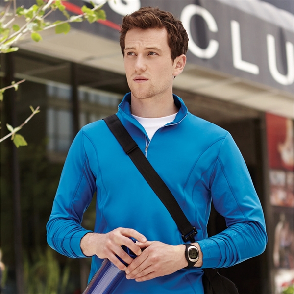 Men's CALTECH KNIT QUARTER ZIP - Men's CALTECH KNIT QUARTER ZIP - Image 9 of 22