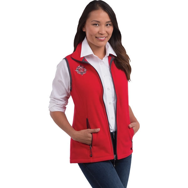 Women's Tyndall Polyfleece Vest - Women's Tyndall Polyfleece Vest - Image 4 of 13