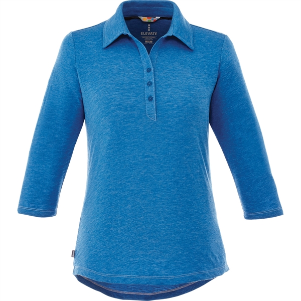 Women's TIPTON Three Qtr Slv Polo - Women's TIPTON Three Qtr Slv Polo - Image 5 of 16