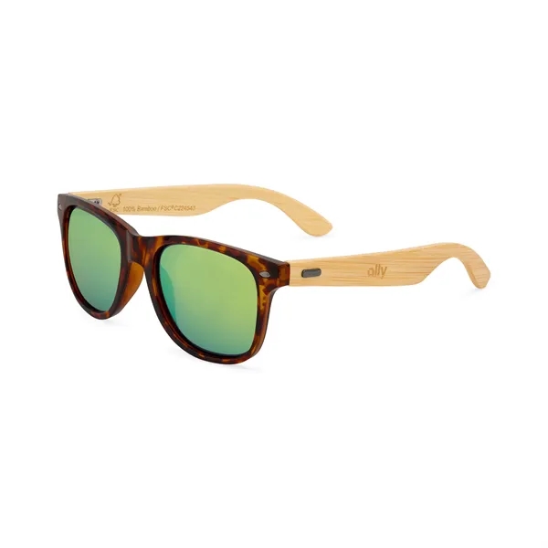 Custom CapeShades Recycled Bamboo Sunglasses Tortoise Frame