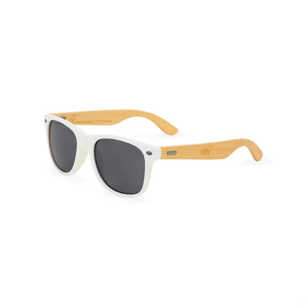 CapeShades Recycled Bamboo Sunglasses - White