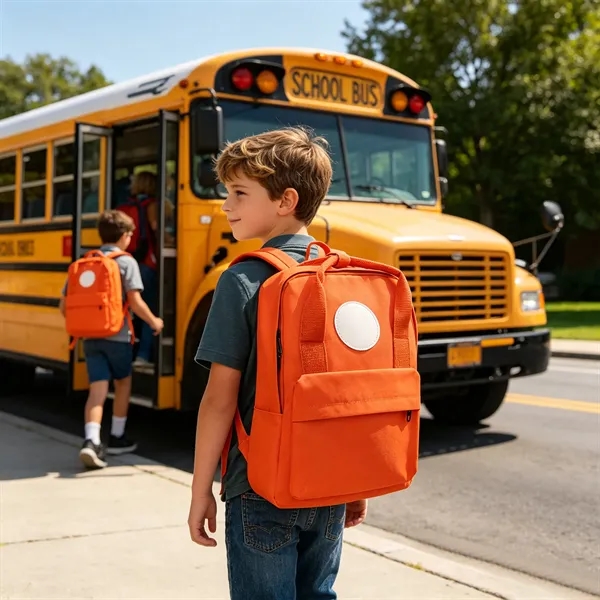 Small Lightweight Kids School Backpack Multi Compartment