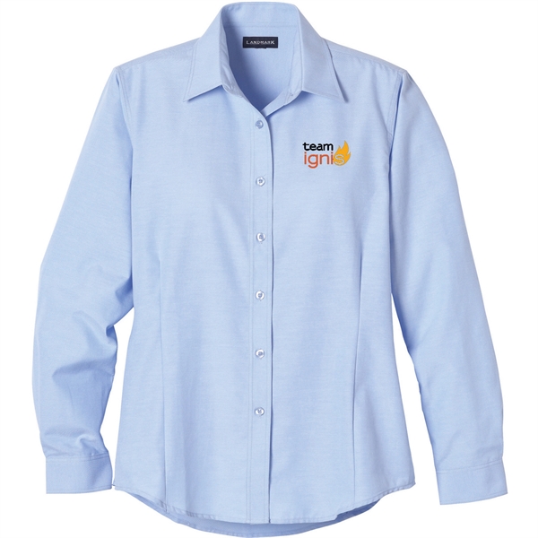 Women's TULARE OXFORD LS SHIRT - Women's TULARE OXFORD LS SHIRT - Image 5 of 12