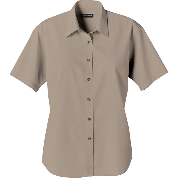 Women's SHORT SLEEVE DRESS SHIRT - Women's SHORT SLEEVE DRESS SHIRT - Image 5 of 28