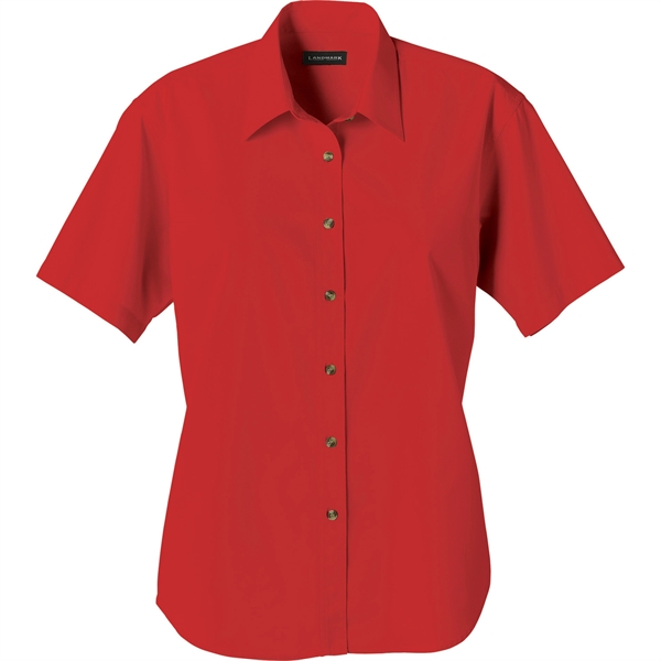 Women's SHORT SLEEVE DRESS SHIRT - Women's SHORT SLEEVE DRESS SHIRT - Image 11 of 28