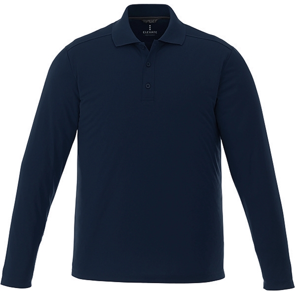 Men's MORI Long Sleeve Polo - Men's MORI Long Sleeve Polo - Image 8 of 20