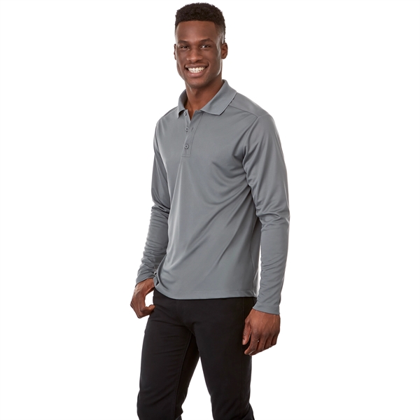 Men's MORI Long Sleeve Polo - Men's MORI Long Sleeve Polo - Image 14 of 20