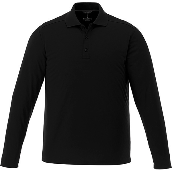 Men's MORI Long Sleeve Polo - Men's MORI Long Sleeve Polo - Image 18 of 20