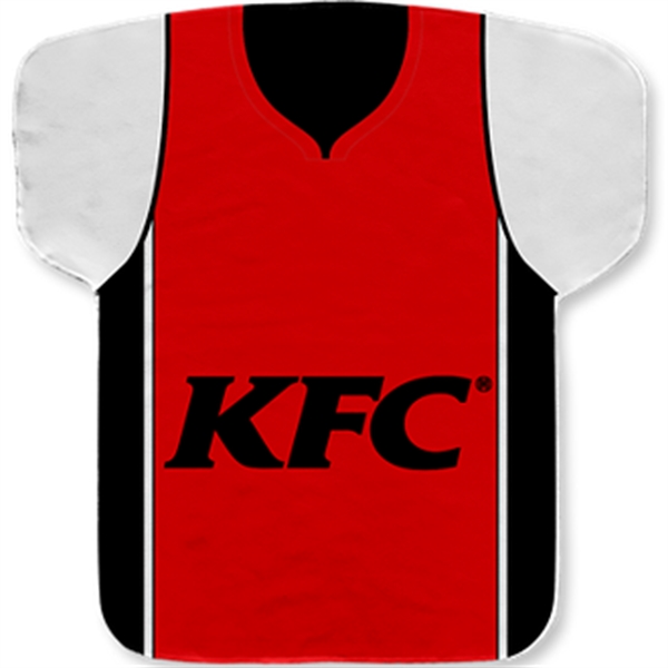 17" x 18" Jersey Shaped Cooling Towel - 17" x 18" Jersey Shaped Cooling Towel - Image 5 of 16