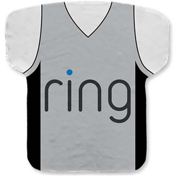 22" x 23" Jersey Shaped Cooling Towel - 22" x 23" Jersey Shaped Cooling Towel - Image 4 of 16