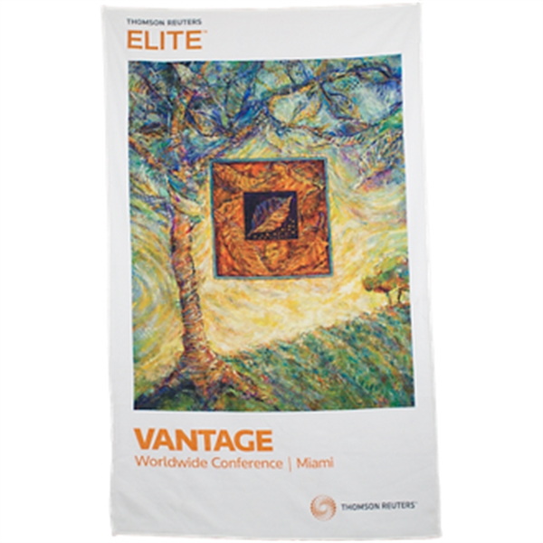 35" x 60" Full Color Beach Towel