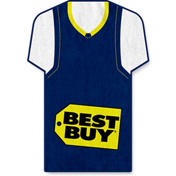 42" x 60" Jersey Shaped Beach Towel - 42" x 60" Jersey Shaped Beach Towel - Image 1 of 8