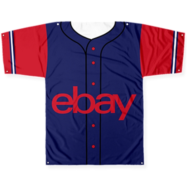 45" x 57" Jersey Shaped Banner - 45" x 57" Jersey Shaped Banner - Image 2 of 16