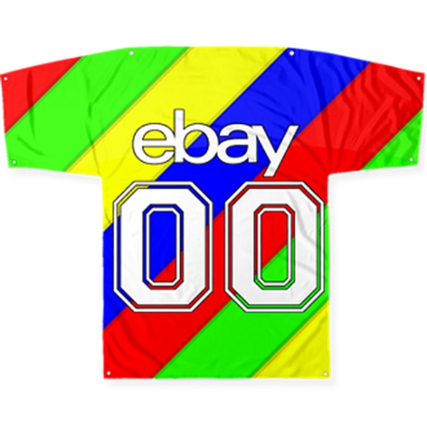 45" x 57" Jersey Shaped Banner - 45" x 57" Jersey Shaped Banner - Image 4 of 16