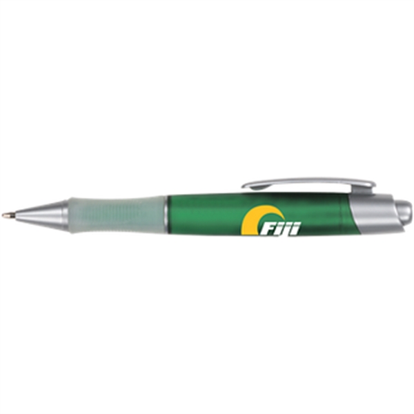 Trans Pen w/ Frosted Gripper - Trans Pen w/ Frosted Gripper - Image 1 of 3