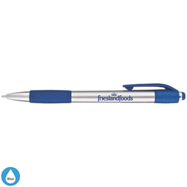Silver Pen w/ Colored Gripper - Silver Pen w/ Colored Gripper - Image 3 of 7