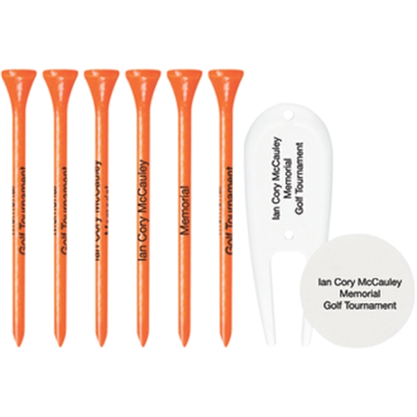 6 Plus Golf Tees/1 Dvf/1 Pwn - 6 Plus Golf Tees/1 Dvf/1 Pwn - Image 1 of 1